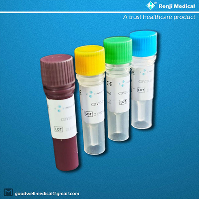 Renji Rt Pcr Test Home Kit نمونه قدامی بینی / اوروفارنکس