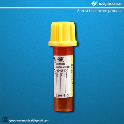 لوله PP Micro Blood Collection 0.25ml/0.5ml برای نوزادان تازه متولد شده