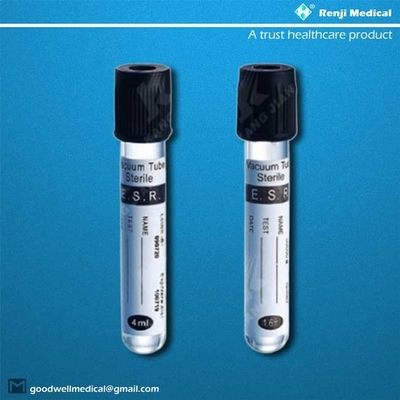 4ml/5ml لوله جمع آوری خون خلاء یکبار مصرف، لوله آزمایش ESR مادون قرمز دور