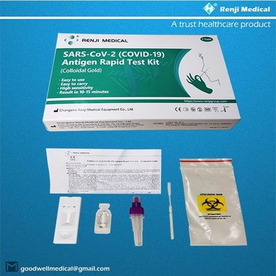 کیت تست سریع آنتی ژن گواهی SGS Nasal Swab Igm Rapid Test Cassette