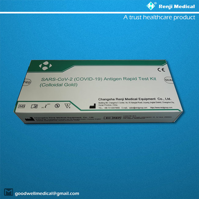 کیت تست سریع Ag خانگی با سواب نازوفارنکس گواهی ISO13485
