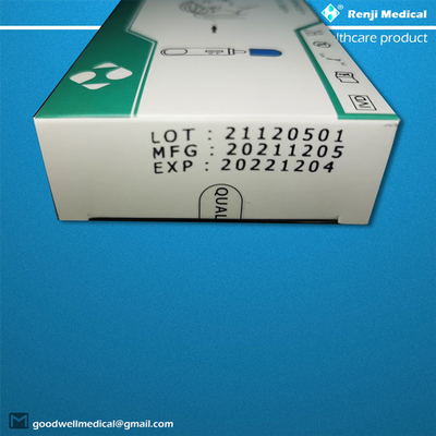 کیت تست سریع آنتی ژن طلای کلوئیدی، کیت تست سواب بینی Sars-Cov-2 Ag