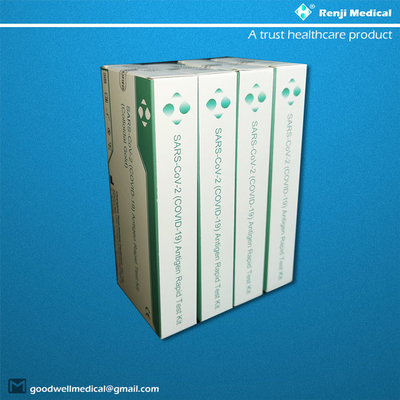 کیت تست آنتی ژن سریع خانگی پزشکی رنجی با گواهینامه ISO13485 سواب بینی