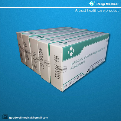 کیت تست آنتی ژن سریع خانگی پزشکی رنجی با گواهینامه ISO13485 سواب بینی