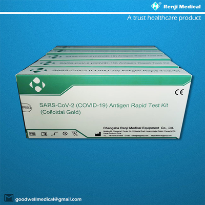 کیت خودآزمایی آنتی ژن سریع پزشکی Renji گواهینامه SGS ISO13485