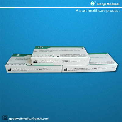 کیت خودآزمایی آنتی ژن سریع پزشکی Renji گواهینامه SGS ISO13485