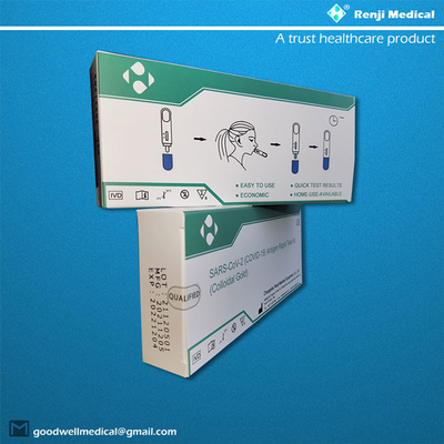 کیت تست سریع آنتی ژن YBTC، نتیجه سریع 10-15 دقیقه بزاق تست تشخیصی کووید