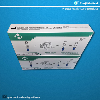 کیت تست سریع Ag خانگی با سواب نازوفارنکس گواهی ISO13485