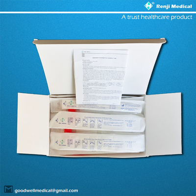 Renji Medical Saliva Collection Kit Tube گواهینامه MSDS YBTC MA