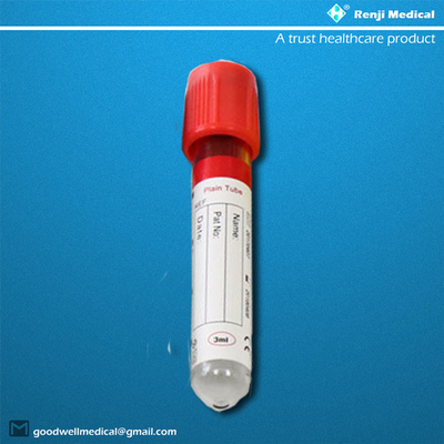 لوله جمع آوری خون خلاء یکبار مصرف شفاف ISO13485 تایید CE