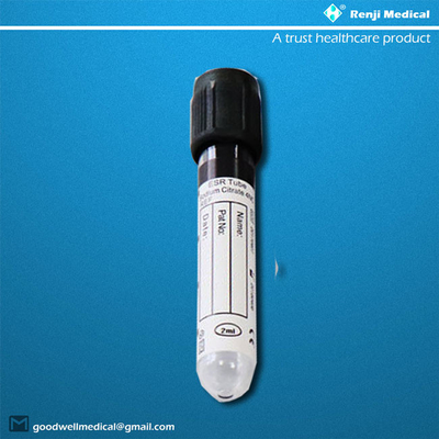4ml/5ml لوله جمع آوری خون خلاء یکبار مصرف، لوله آزمایش ESR مادون قرمز دور