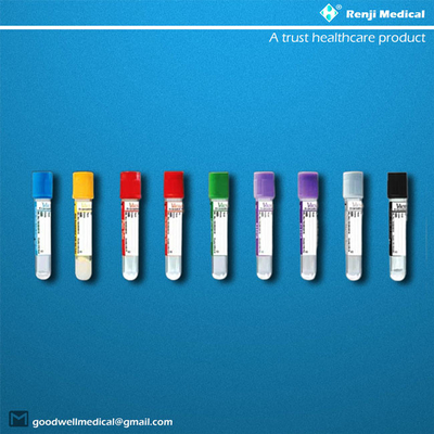 SGS MSDS Approval Vacuum Blood Collection Tube 5ml 7ml