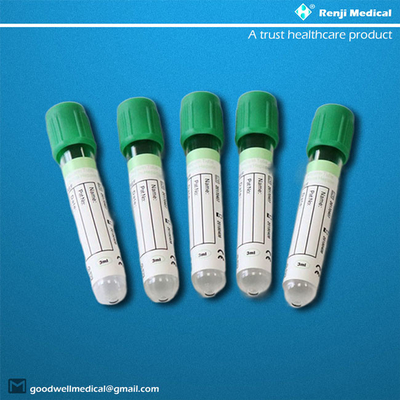 لوله جمع آوری خون خلاء یکبار مصرف شفاف ISO13485 تایید CE