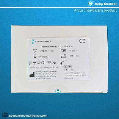 کیت های استخراج RNA ویروسی کوچک QPCR گواهینامه YBTC MSDS