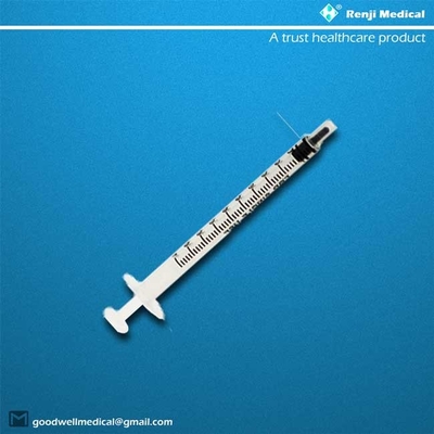 مواد مصرفی پزشکی یکبار مصرف گاز استریل EO سرنگ پزشکی 1ml