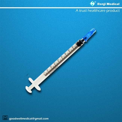 مواد مصرفی پزشکی یکبار مصرف گاز استریل EO سرنگ پزشکی 1ml
