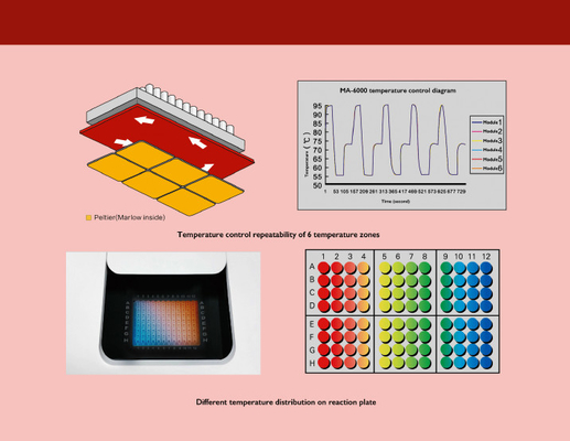 دستگاه استخراج اسید نوکلئیک MSDS، دستگاه PCR کمی MA6000 زمان واقعی